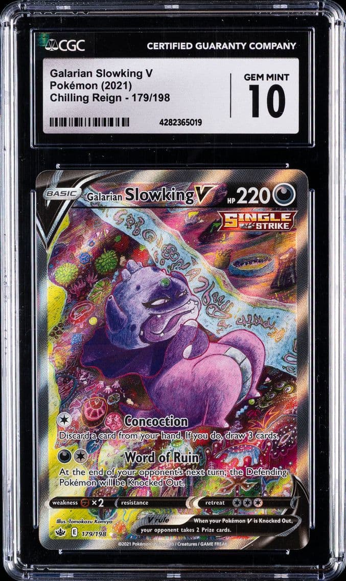 2021 #179 Full Art/Galarian Slow