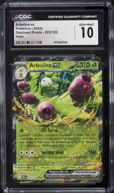 Pokemon Scarlet & Violet Destined Rivals Holo Arboliva EX #23