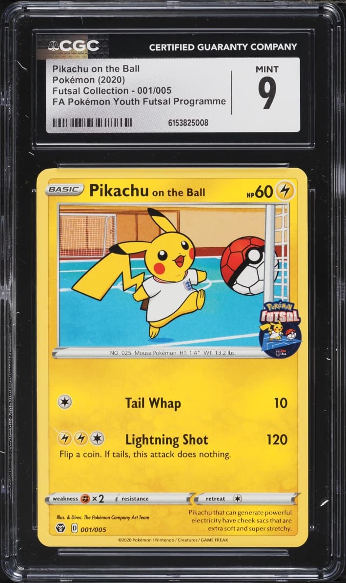 Pokemon Sword & Shield Futsal Collection Youth Pikachu On The Ball #1