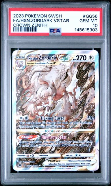 Full Art/Hisuian Zoroark Vstar