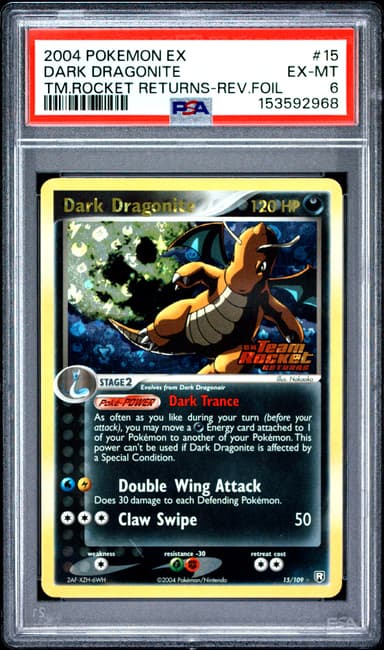 Dark Dragonite-Reverse Foil
