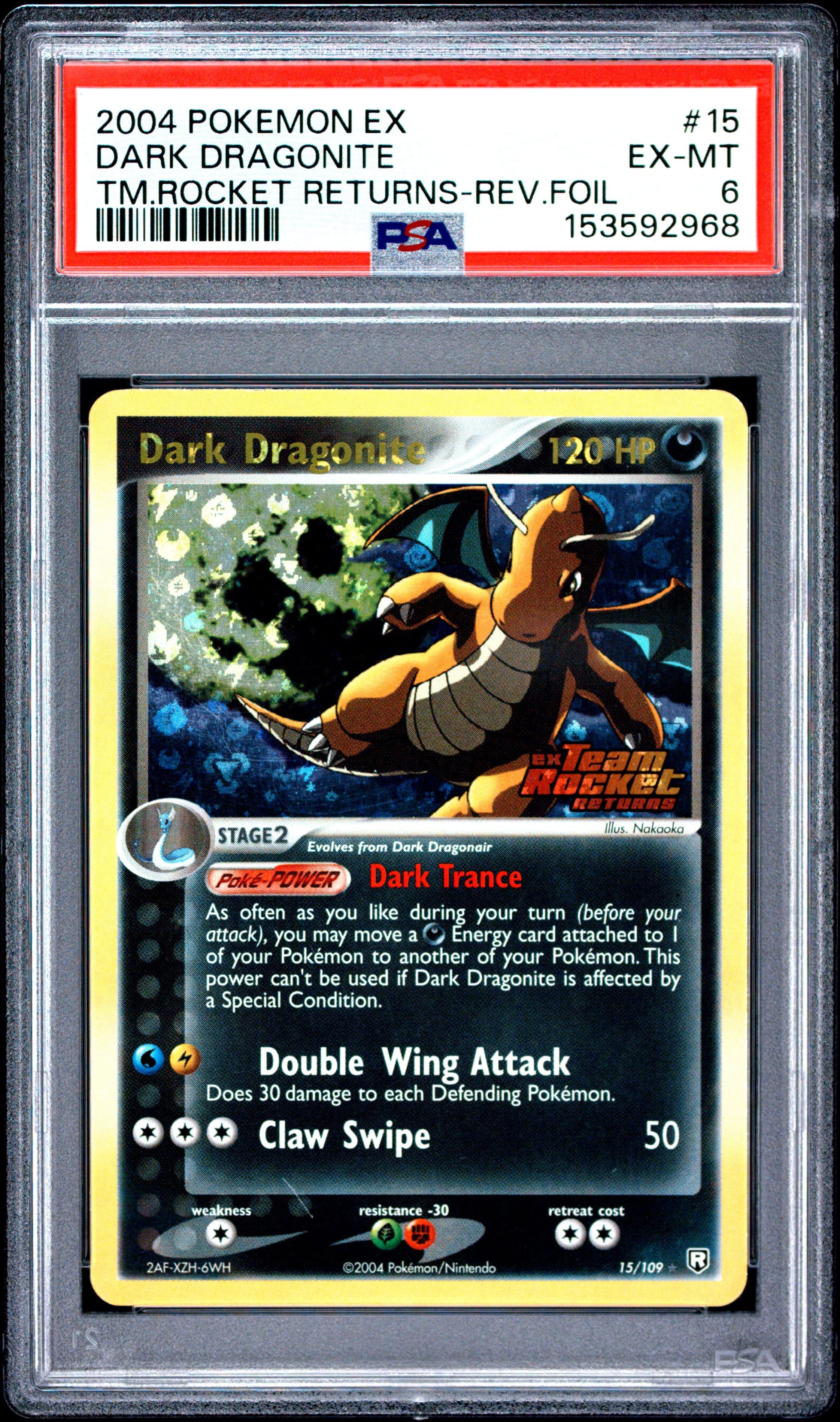 Dark Dragonite-Reverse Foil