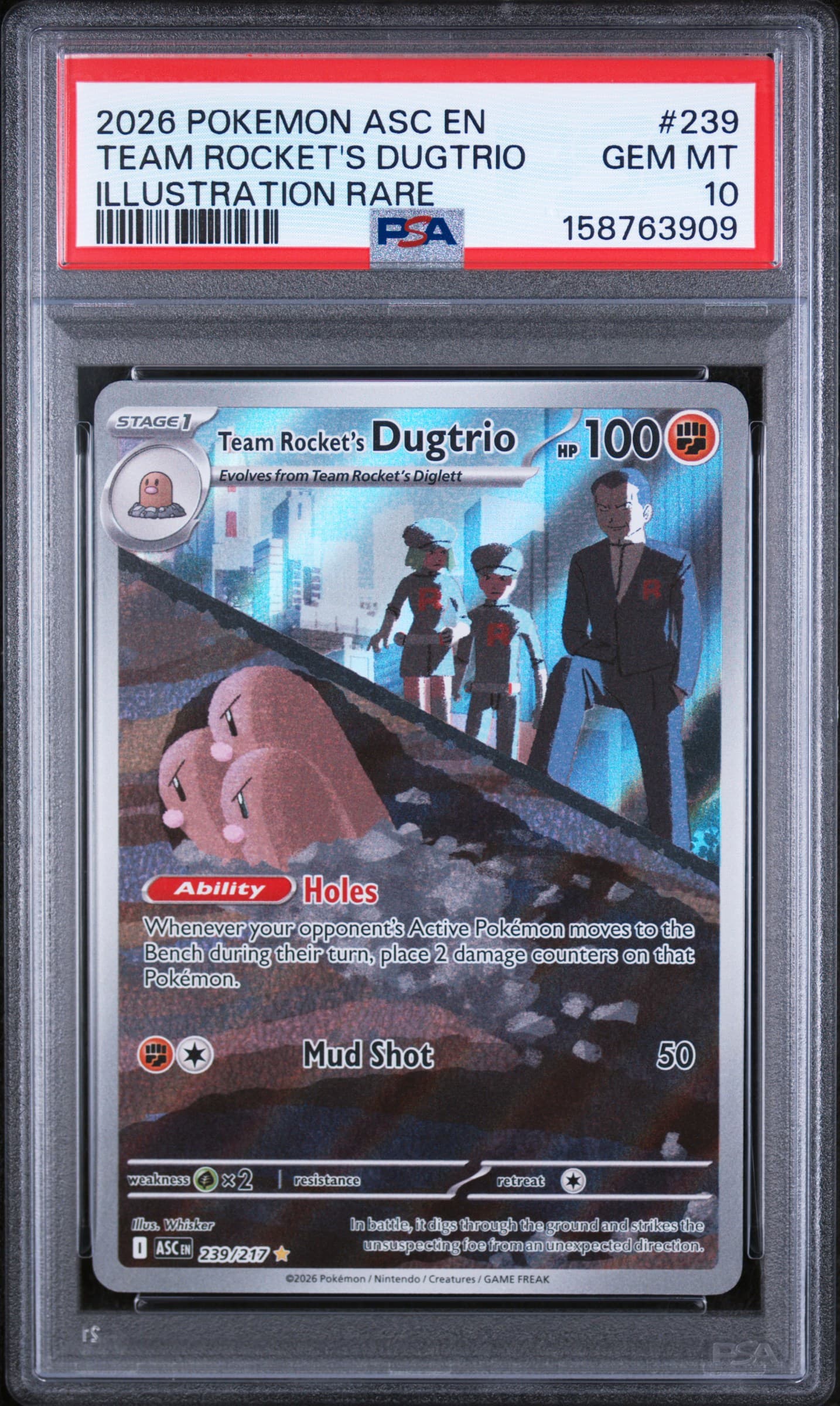 Team Rocket's Dugtrio