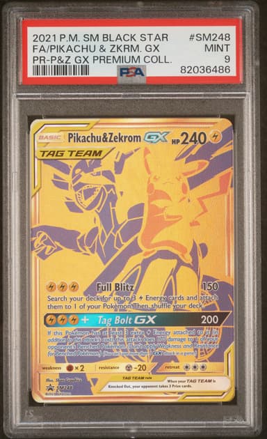 Full Art/Pikachu & Zekrom GX