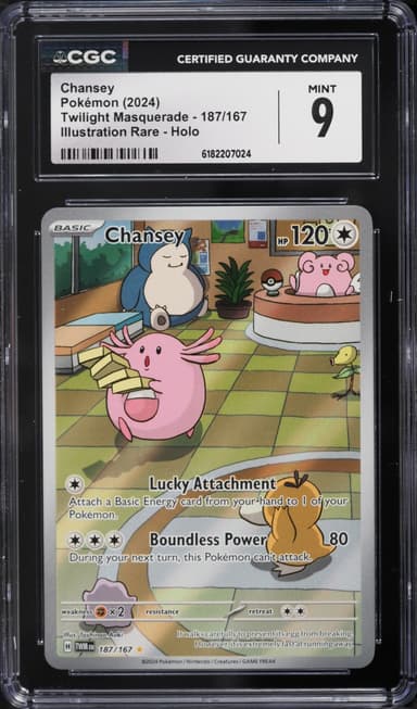 Pokemon Scarlet & Violet Twilight Masquerade IR Chansey #187