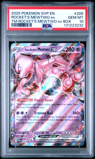 Team Rocket's Mewtwo EX