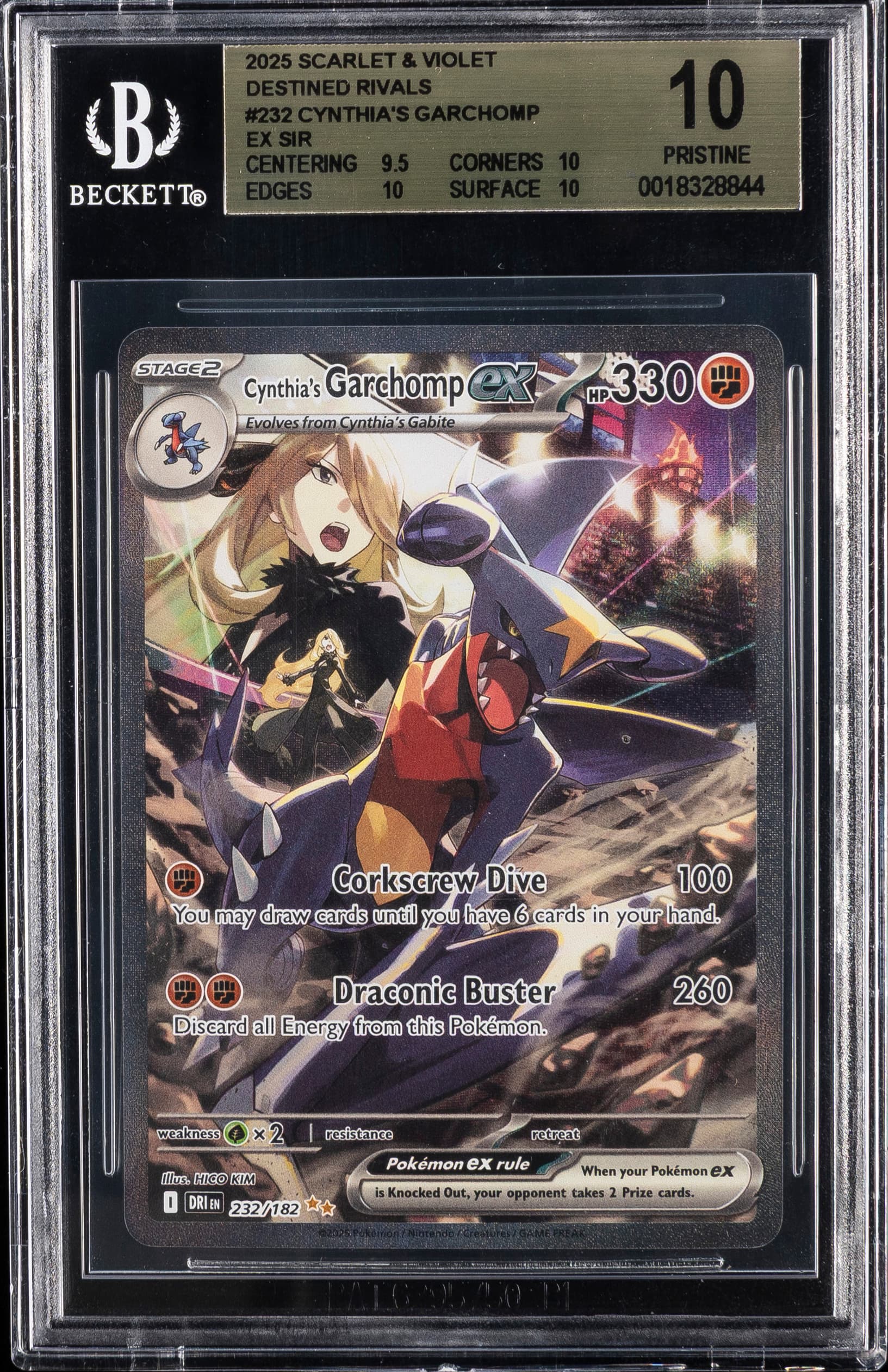 Cynthia's Garchomp EX