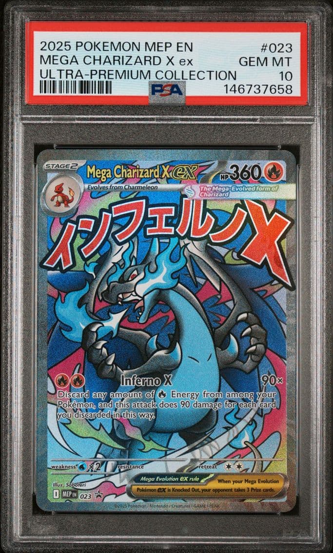2025 #023 Mega Charizard X EX PS
