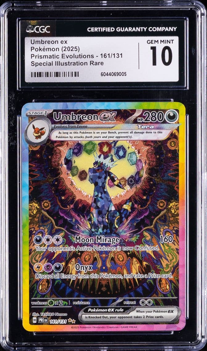 2025 #161 Umbreon ex SIR CGC 10
