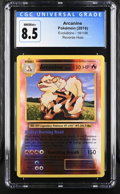 Arcanine Reverse Holo