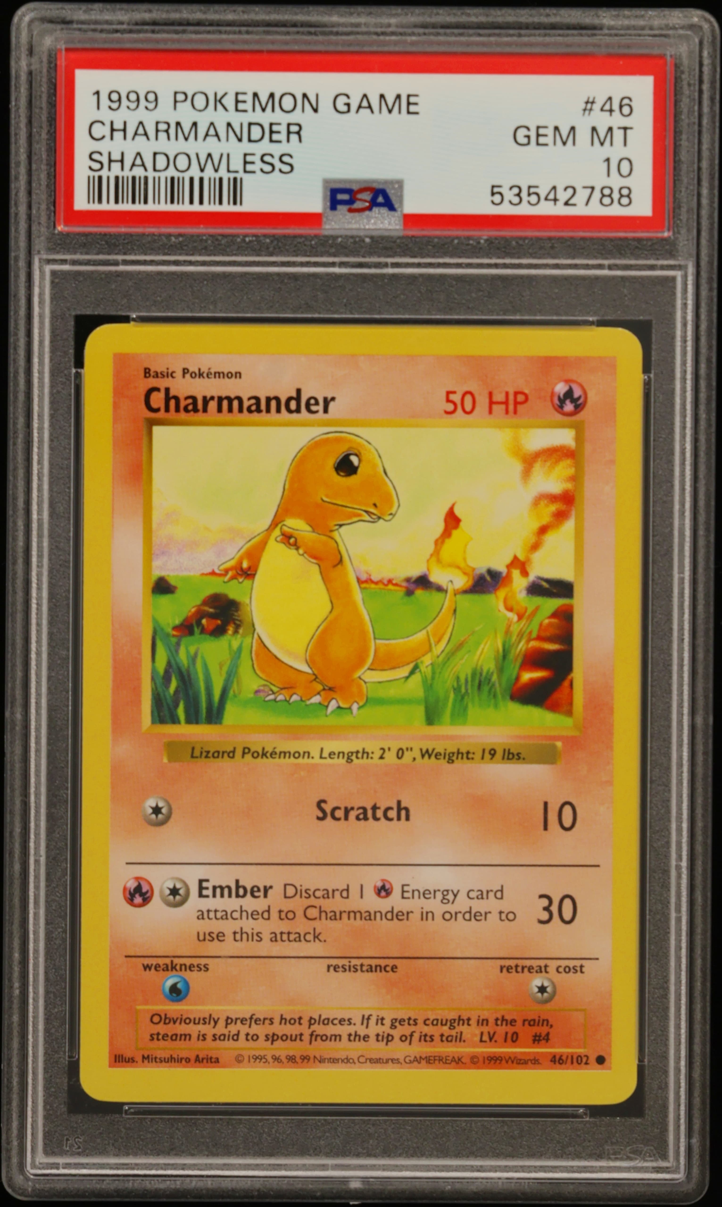 Charmander Shadowless