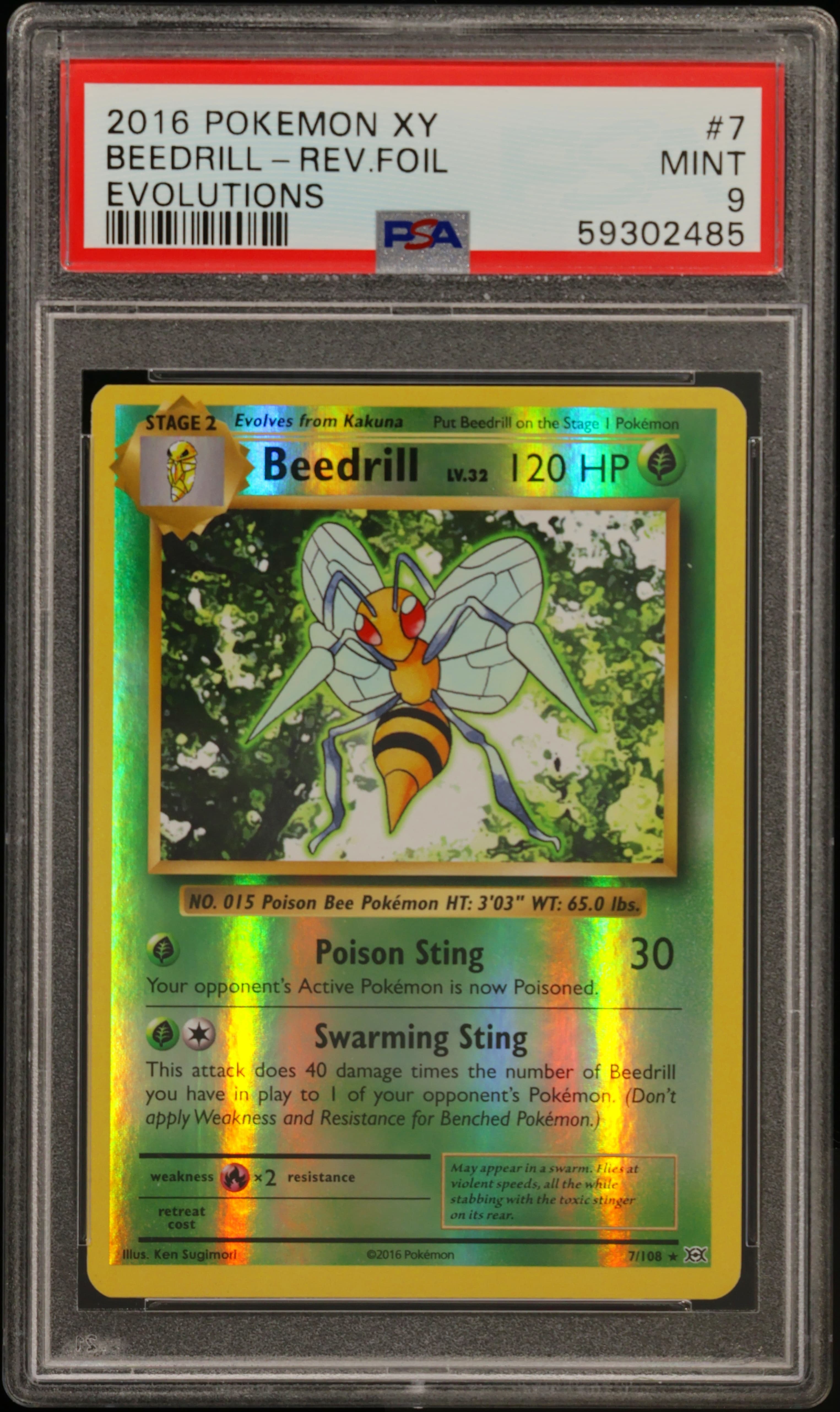 Beedrill-Reverse Foil