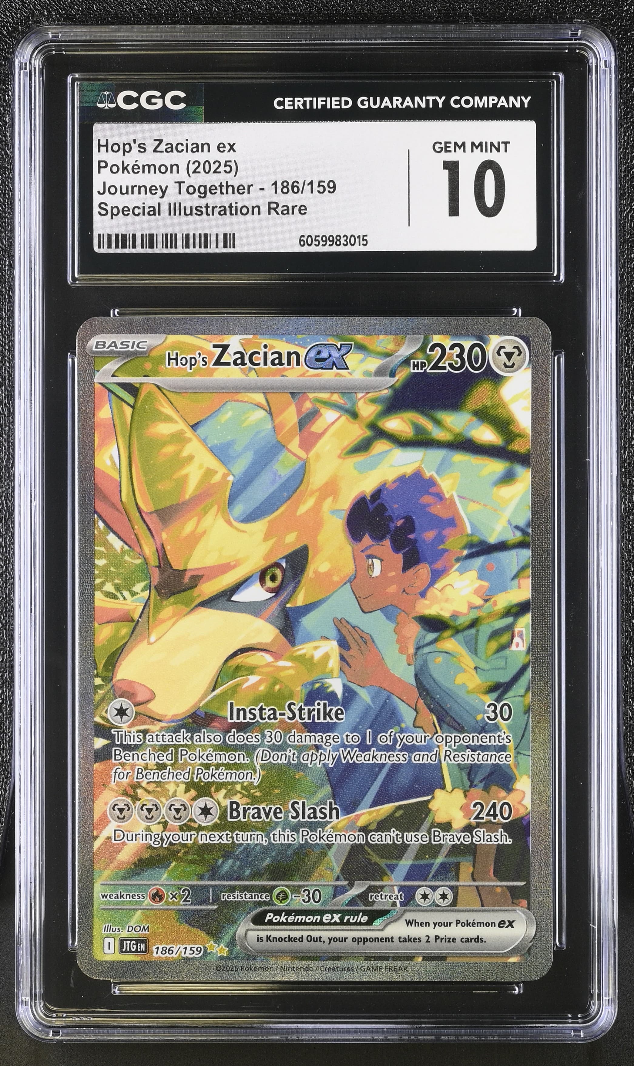 Hop's Zacian ex