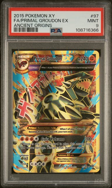 Full Art/Primal Groudon EX