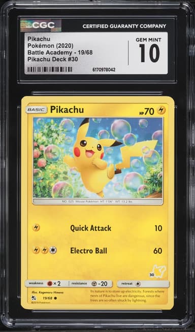 Pokemon Sun & Moon Battle Academy Pikachu Deck 30 Pikachu #19