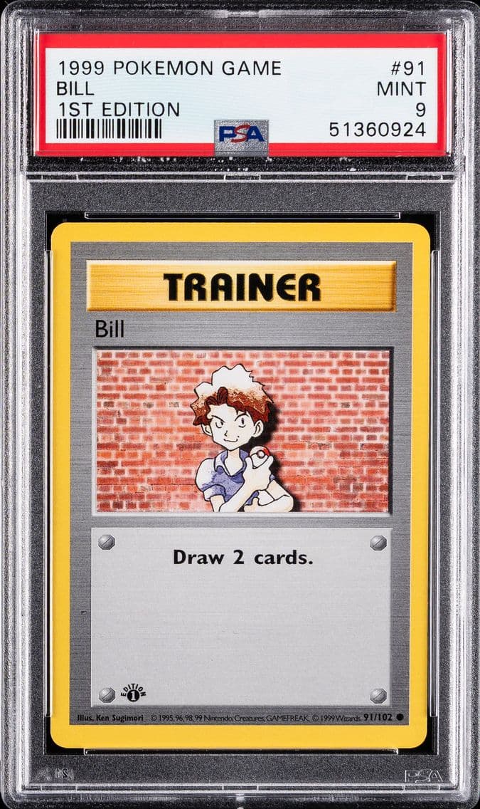1999 #91 Bill 1st Edition PSA 9