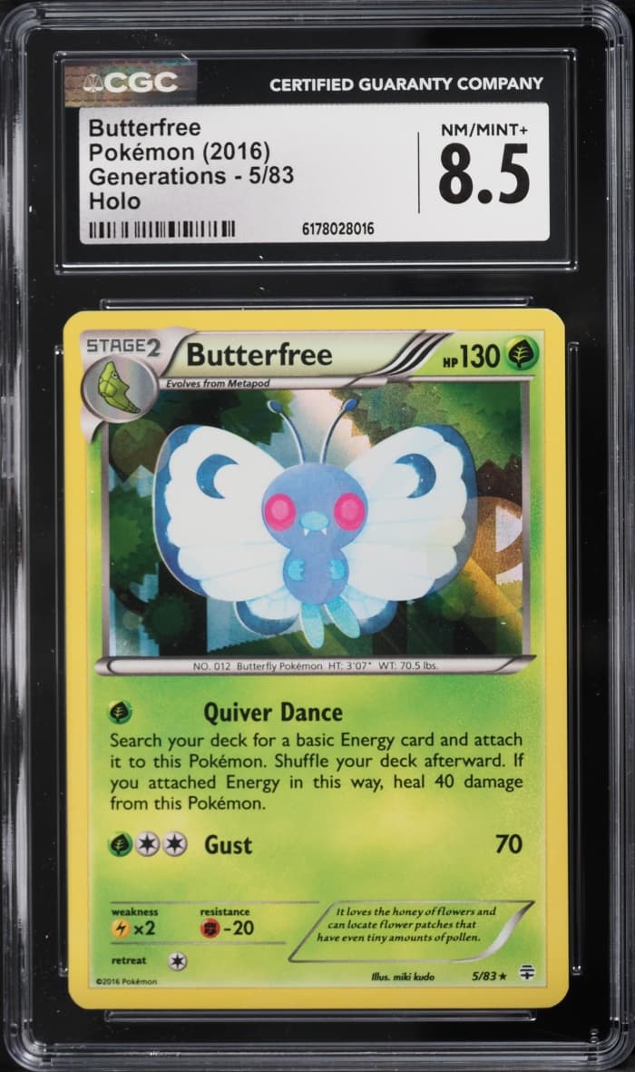 Pokemon XY Generations Holo Butterfree #5