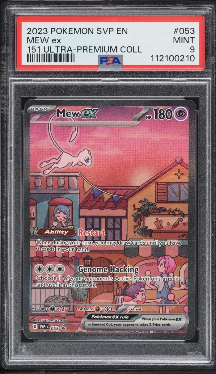 Pokemon Scarlet & Violet Promo 151 Ultra Premium Collection Full Art Mew Ex #53
