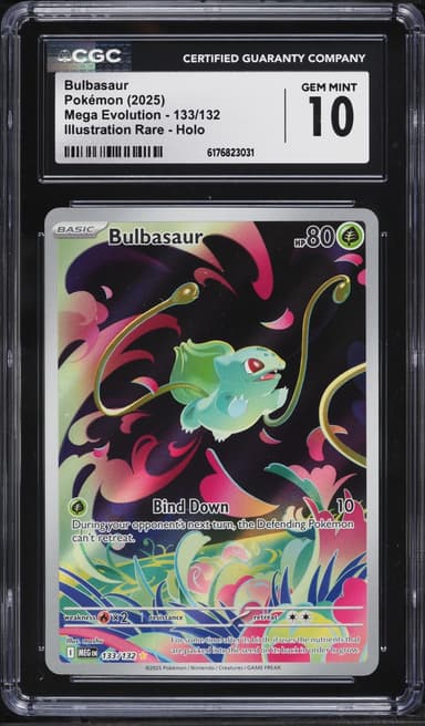 Pokemon Mega Evolution IR Bulbasaur #133