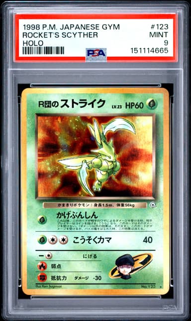 Rocket's Scyther-Holo