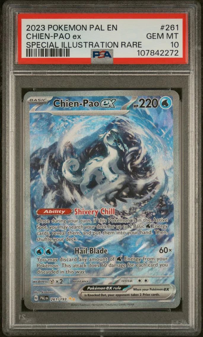 2023 #261 Chien-Pao EX PSA 10 Pa