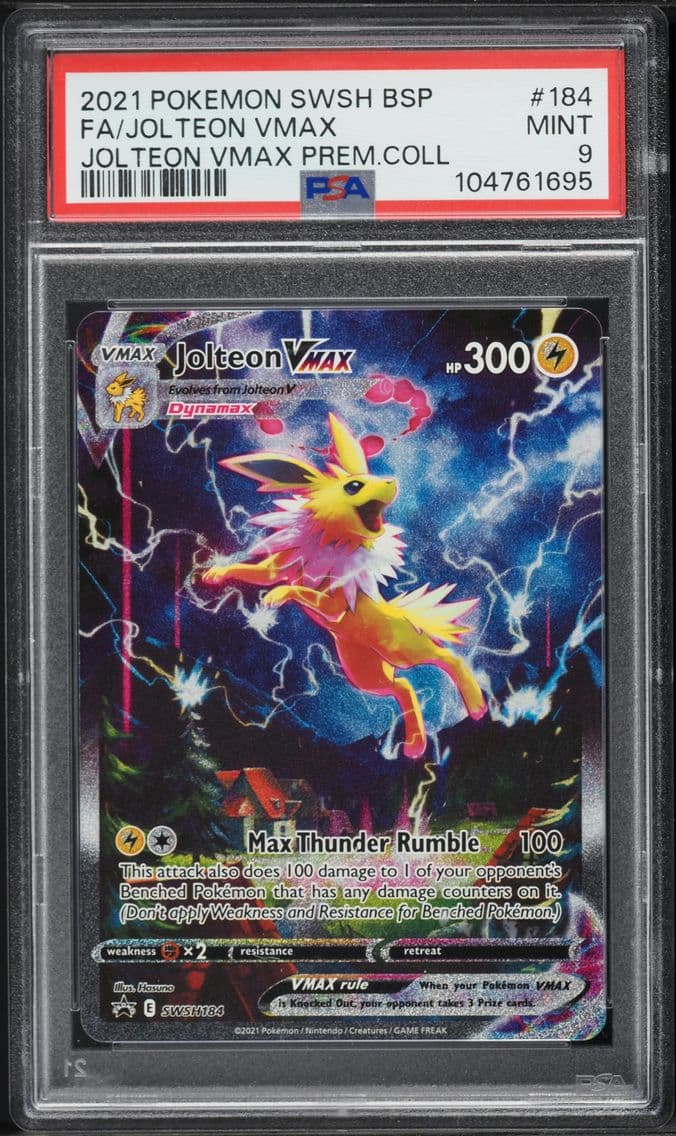 2021 #184 Full Art/Jolteon Vmax