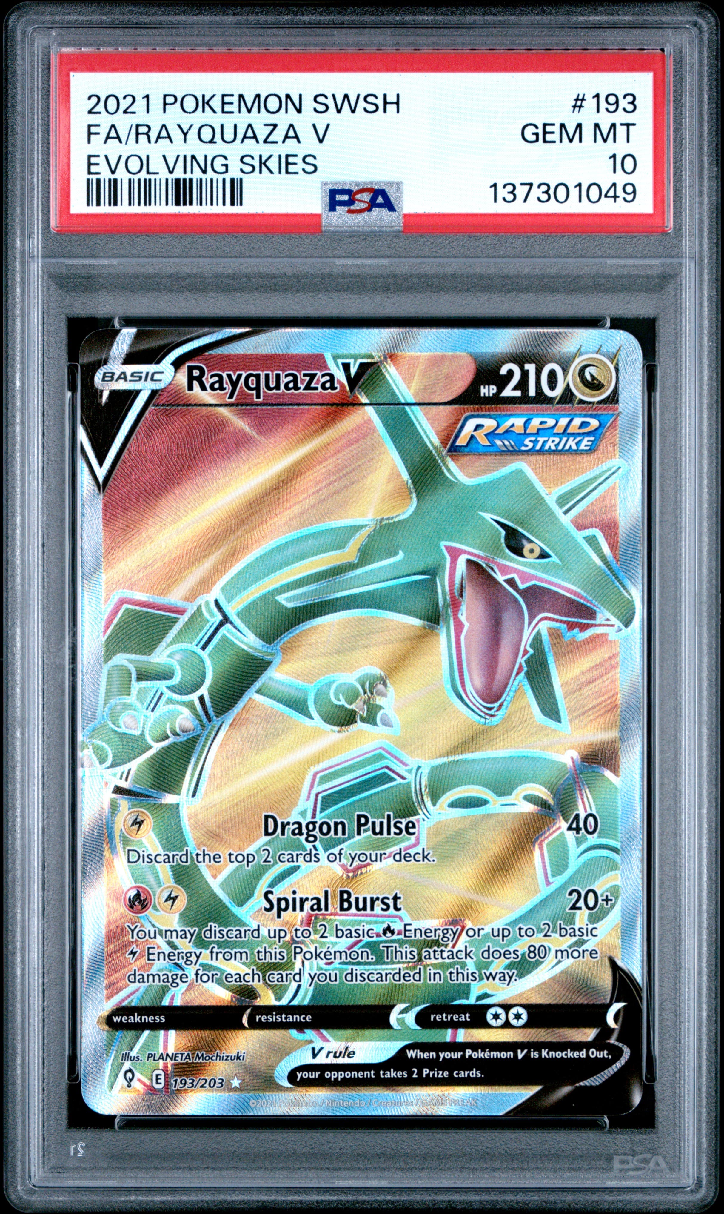 Full Art/Rayquaza V