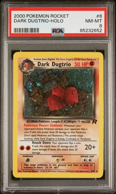 Dark Dugtrio-Holo