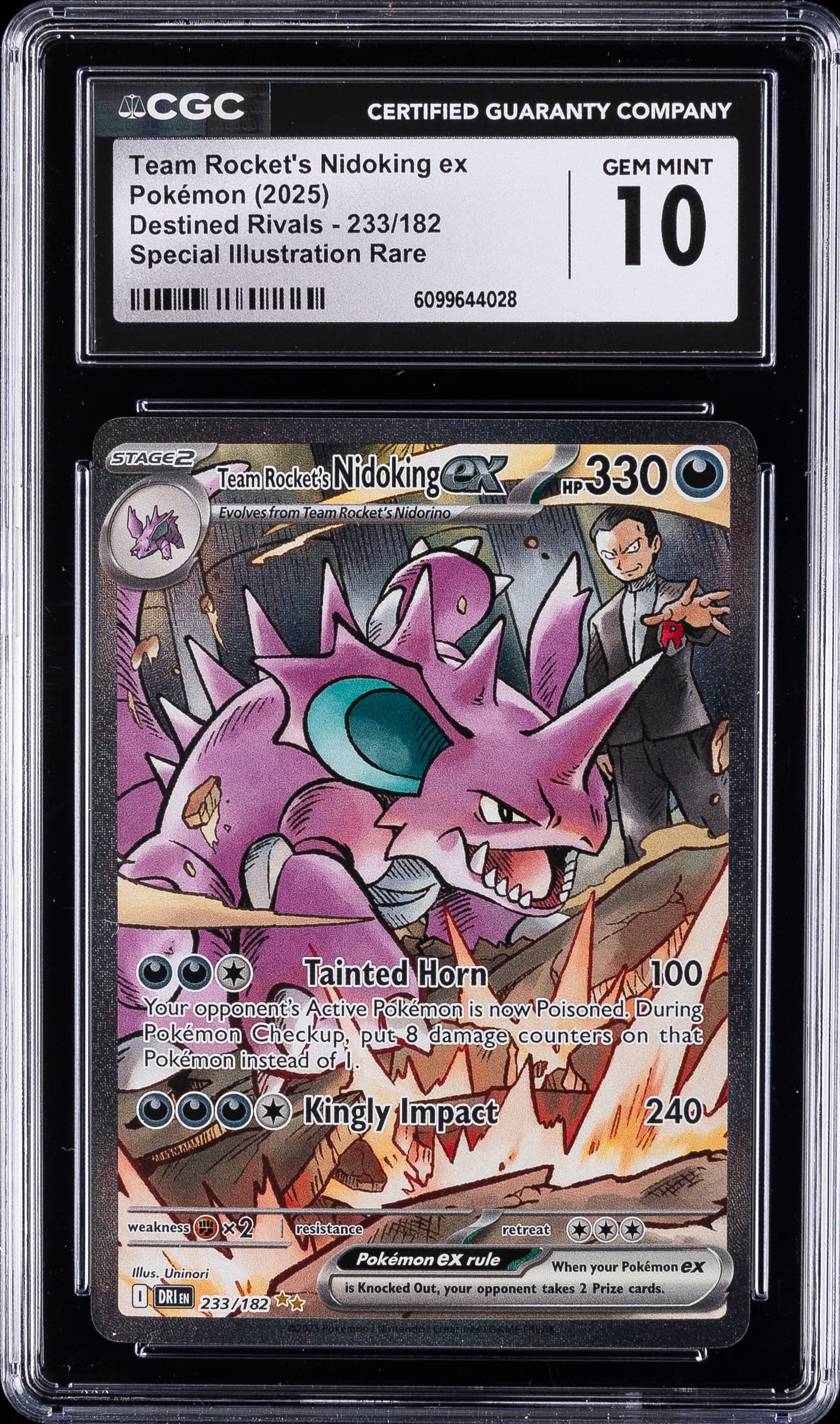 Team Rocket's Nidoking ex