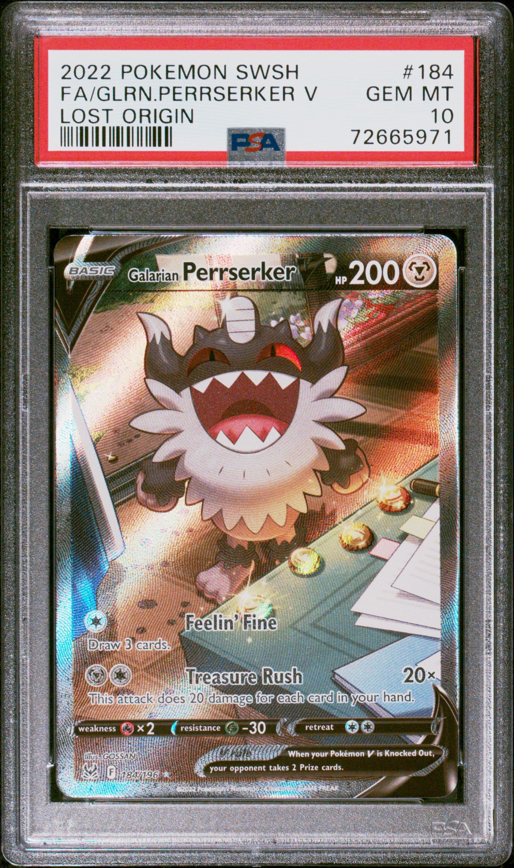 Full Art/Galarian Perrserker V