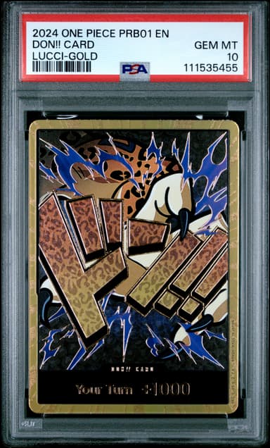 Don!! Card Rob Lucci-Gold