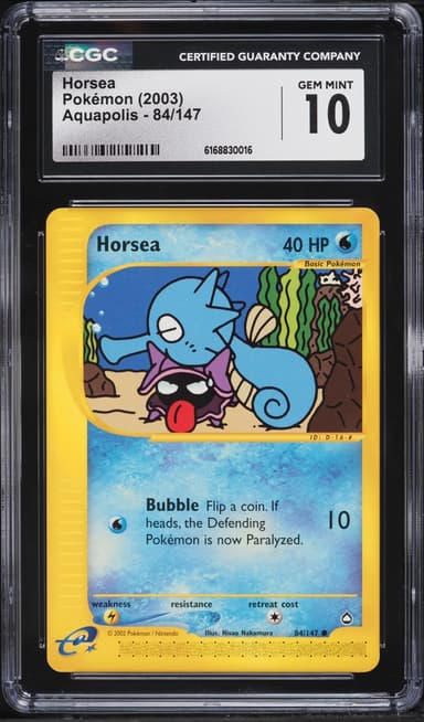 Pokemon Aquapolis Horsea #84