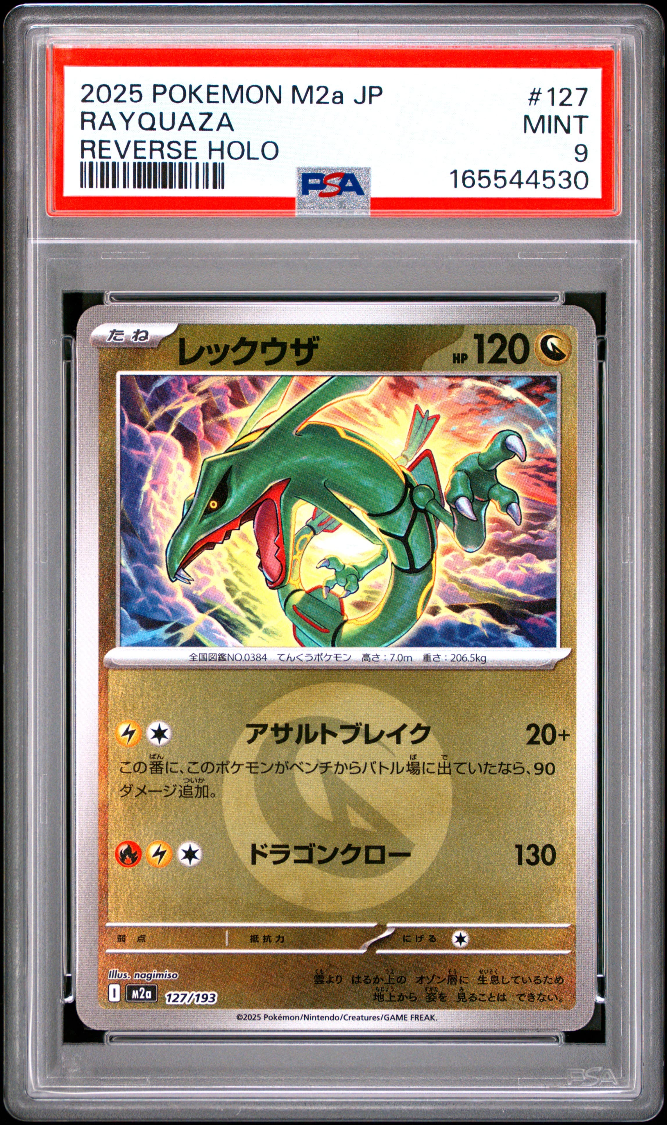 Rayquaza Reverse Holo