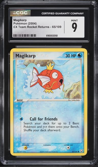 Pokemon EX Team Rocket Returns Magikarp #65