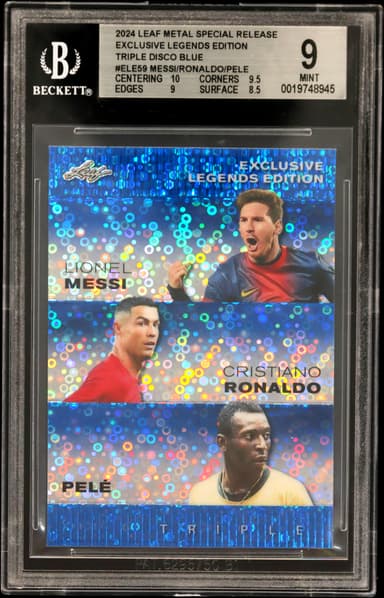 Lionel Messi/Cristiano Ronaldo/Pele