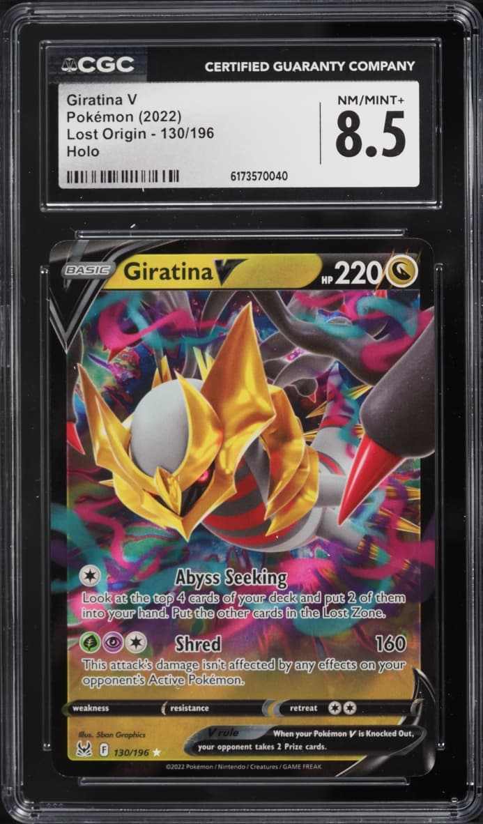 Pokemon Sword & Shield Lost Origin Holo Giratina VSTAR #131