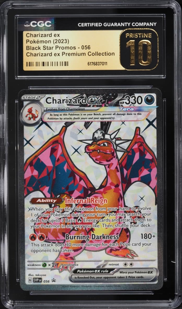 Pokemon Scarlet & Violet Promo Premium Collection Full Art Charizard Ex