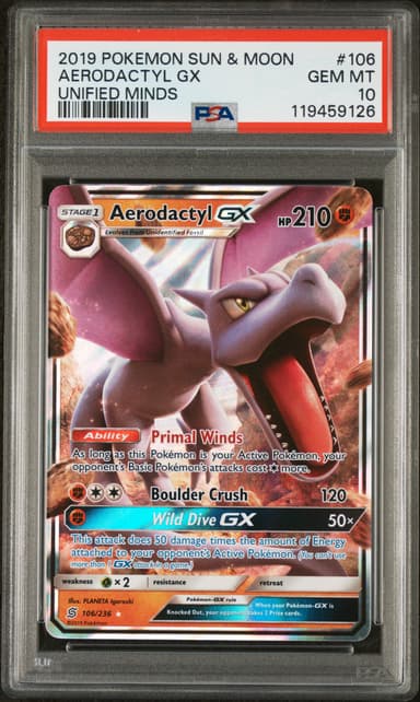 Aerodactyl GX