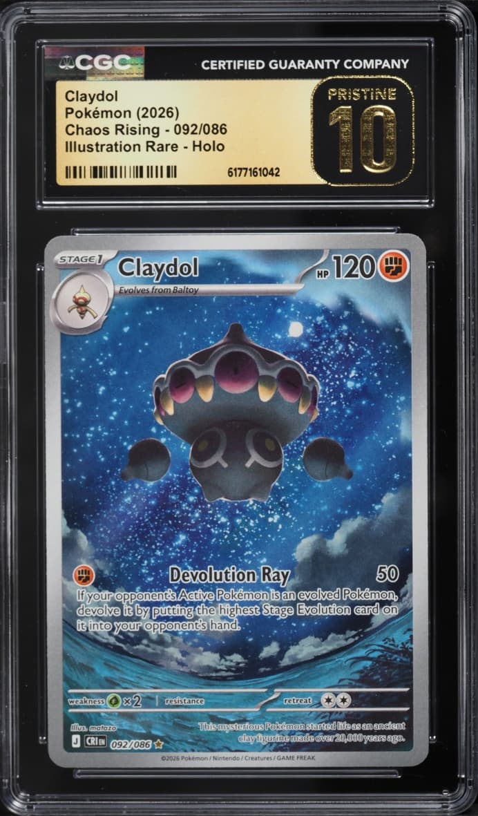 Pokemon Mega Evolution Chaos Rising IR Claydol #092