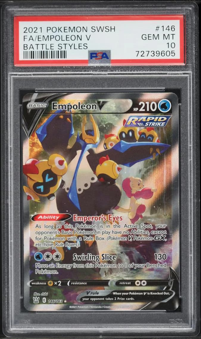 2021 #146 Full Art/Empoleon V PS