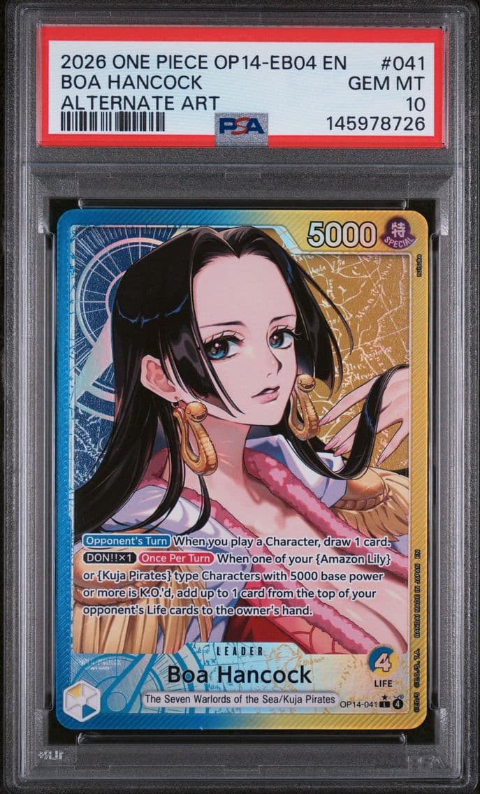 2026 #041 Boa Hancock PSA 10 One