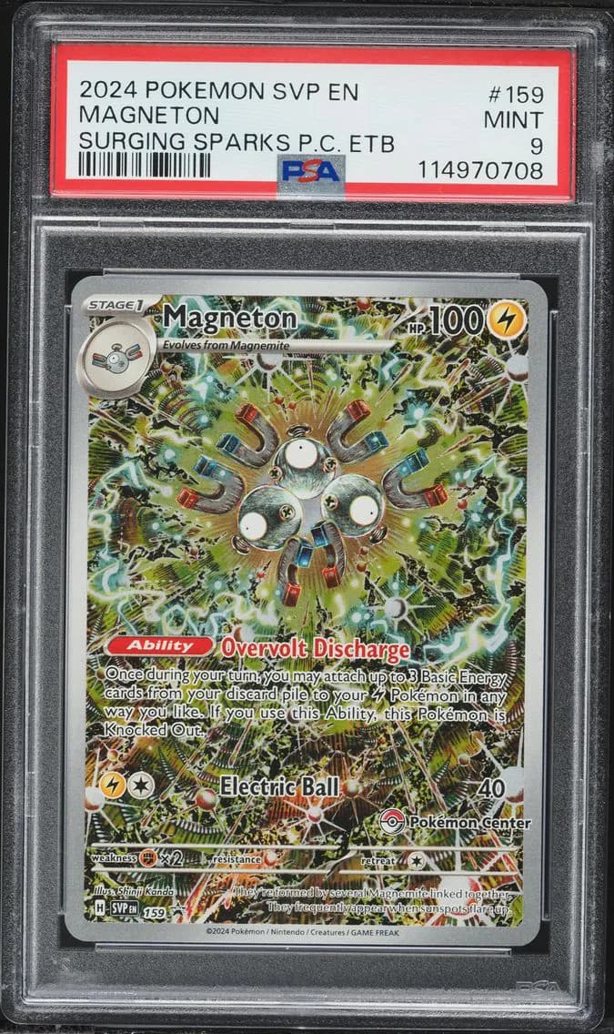 2024 #159 Magneton PSA 9 Svp EN-