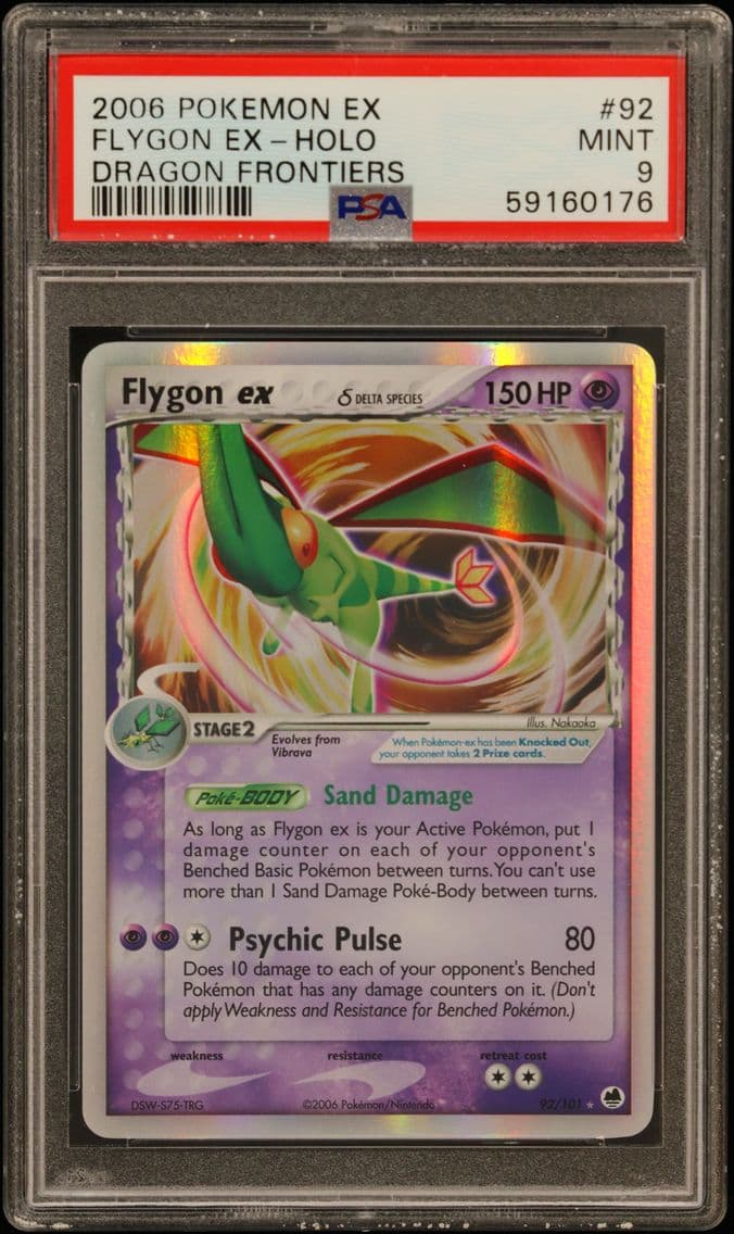2006 #92 Flygon EX-Holo PSA 9 EX