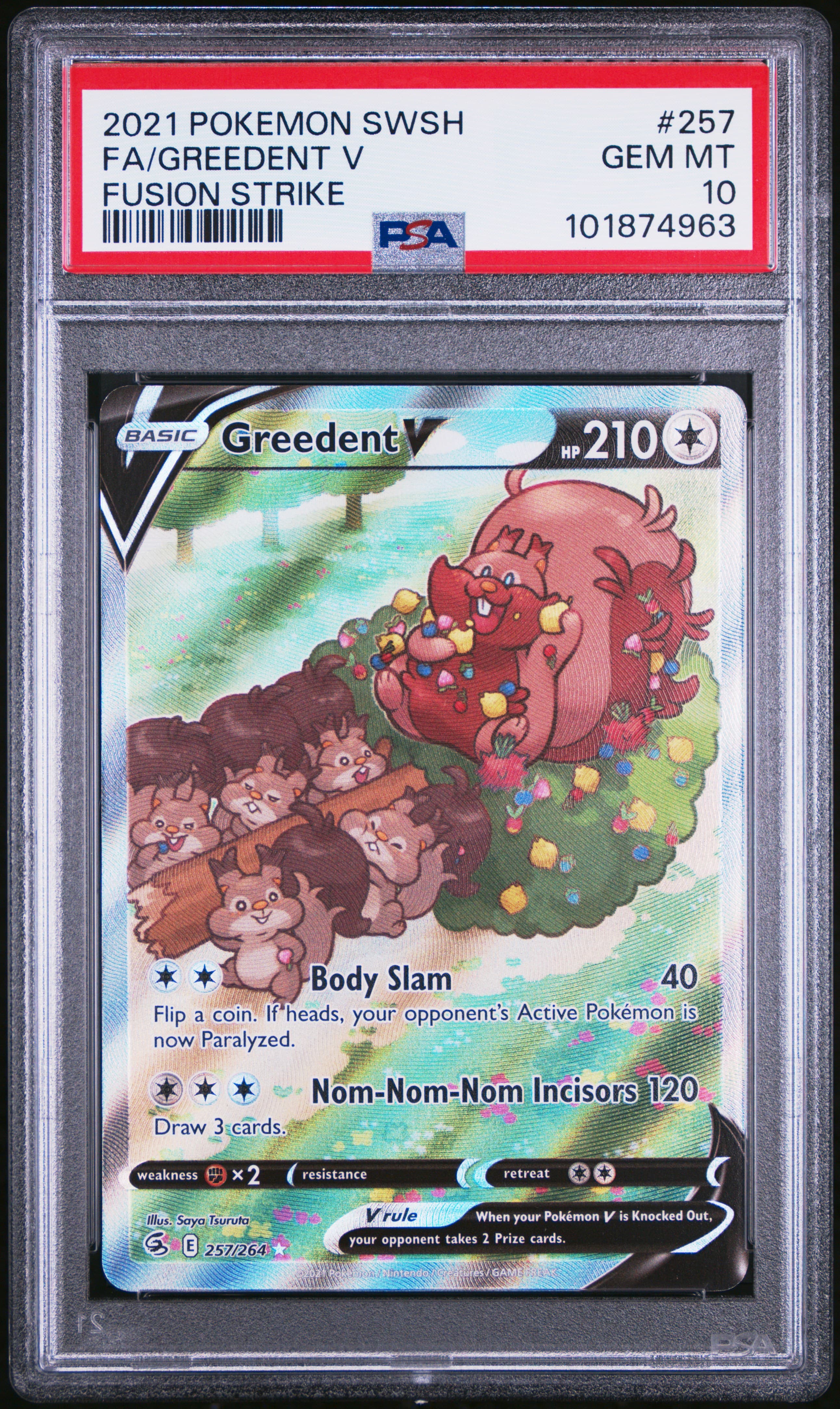 Full Art/Greedent V