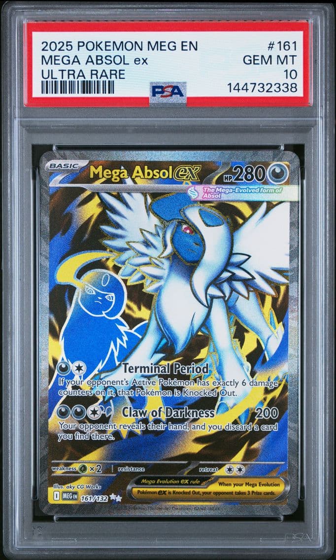 2025 #161 Mega Absol EX PSA 10 M