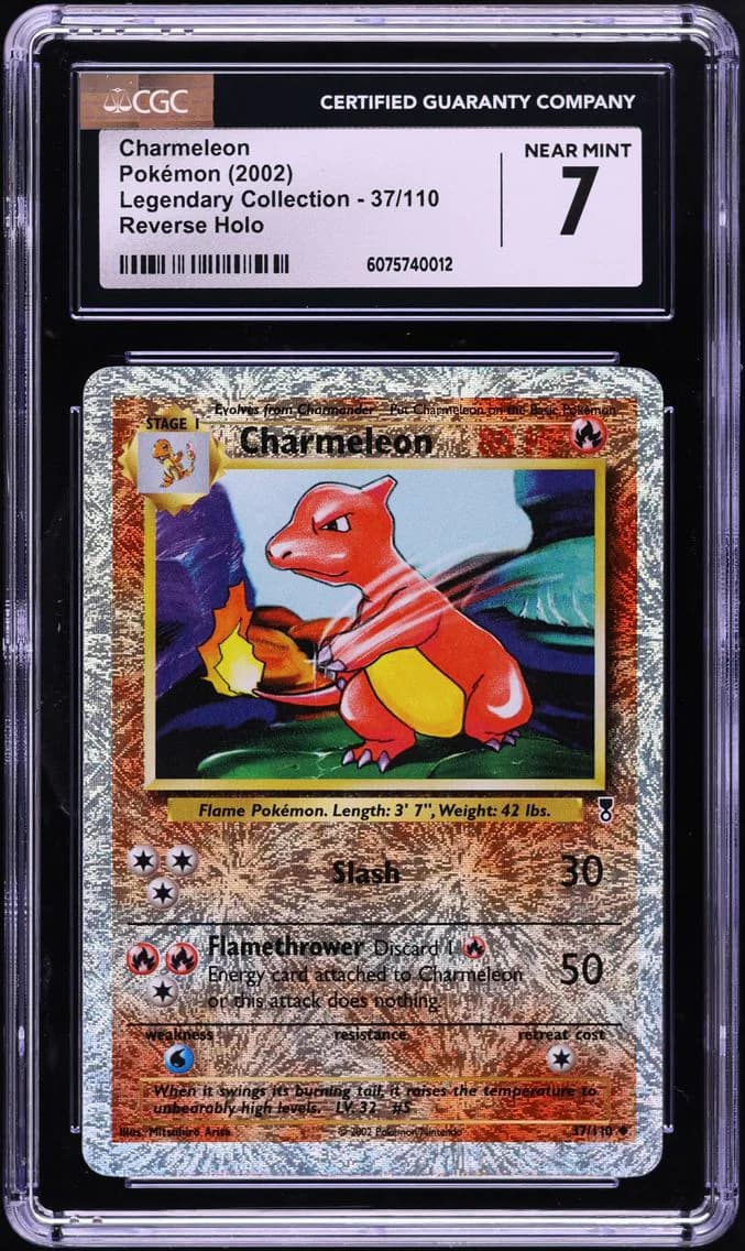 2002 #37 Charmeleon-Reverse Foil