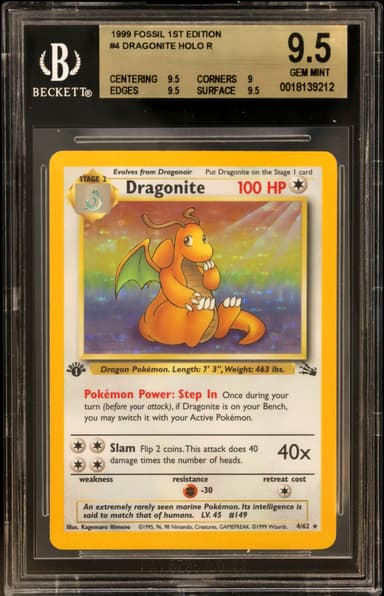 Dragonite HOLO R