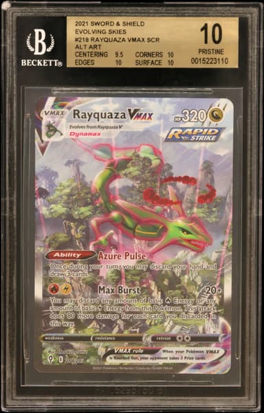 Rayquaza VMAX ALT ART SEC