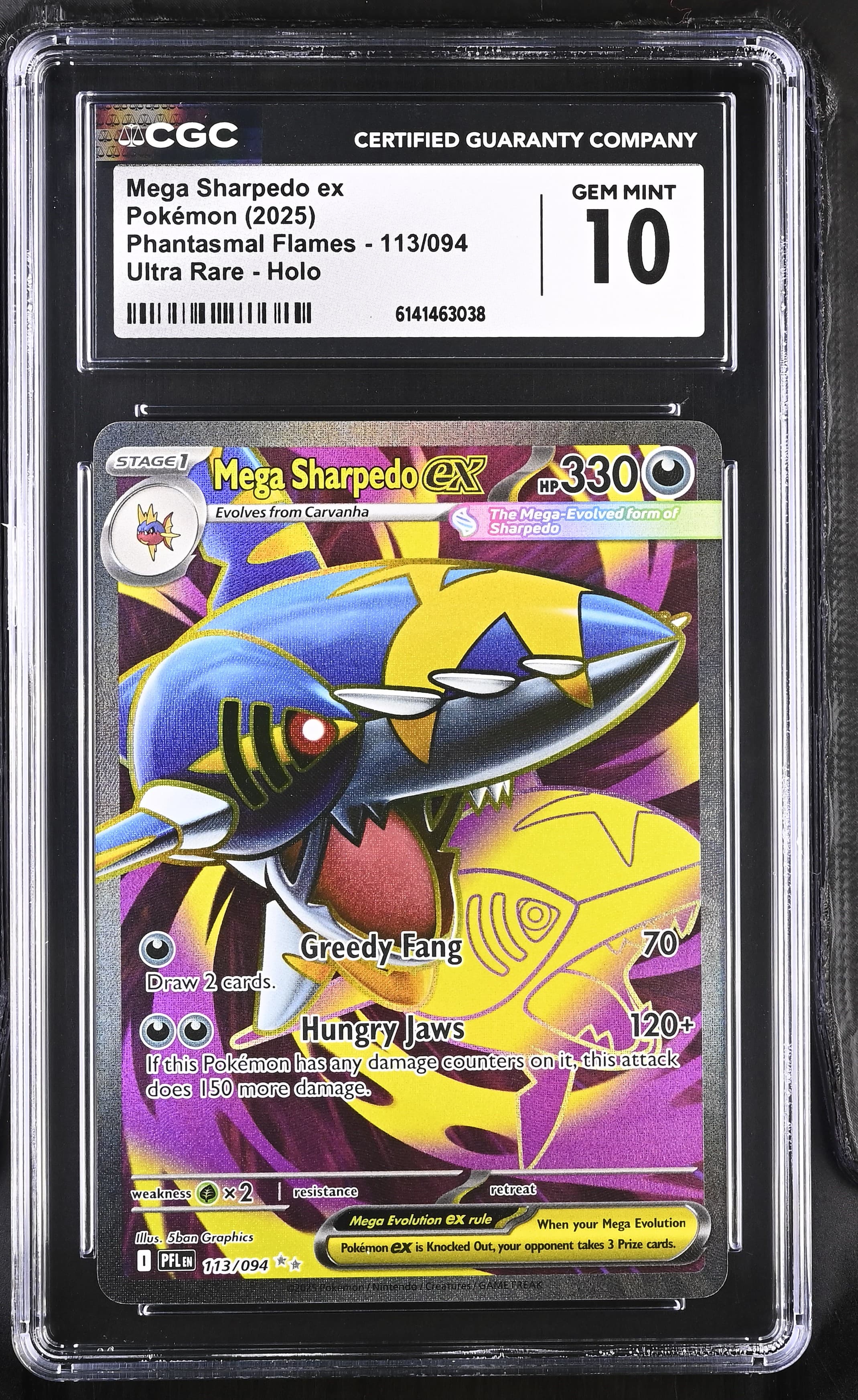 Mega Sharpedo ex