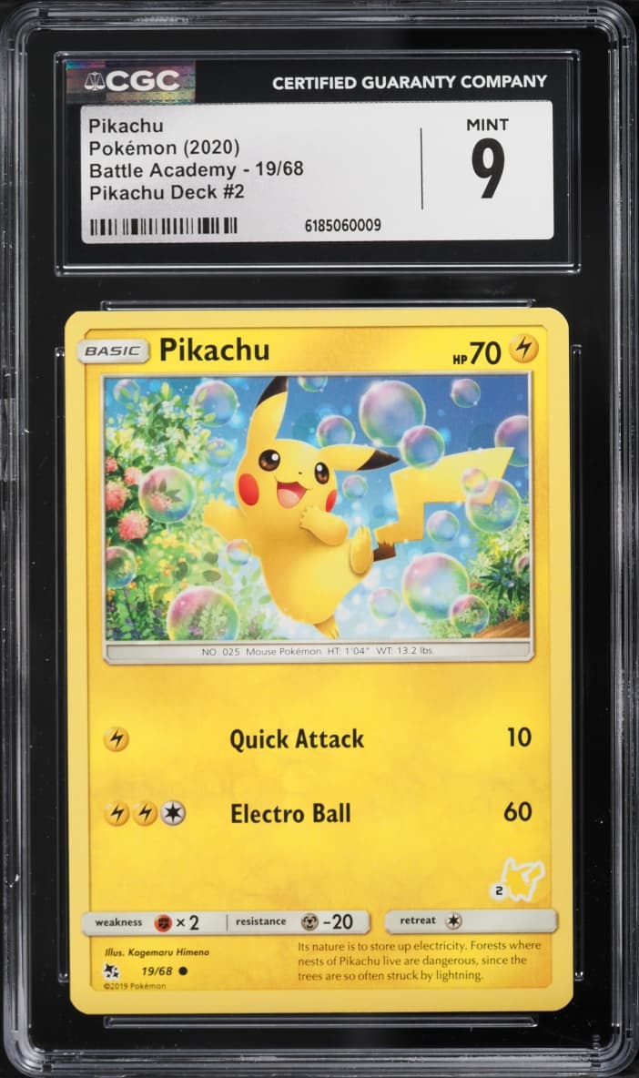 Pokemon Sword & Shield Battle Academy Deck 2 Pikachu #19
